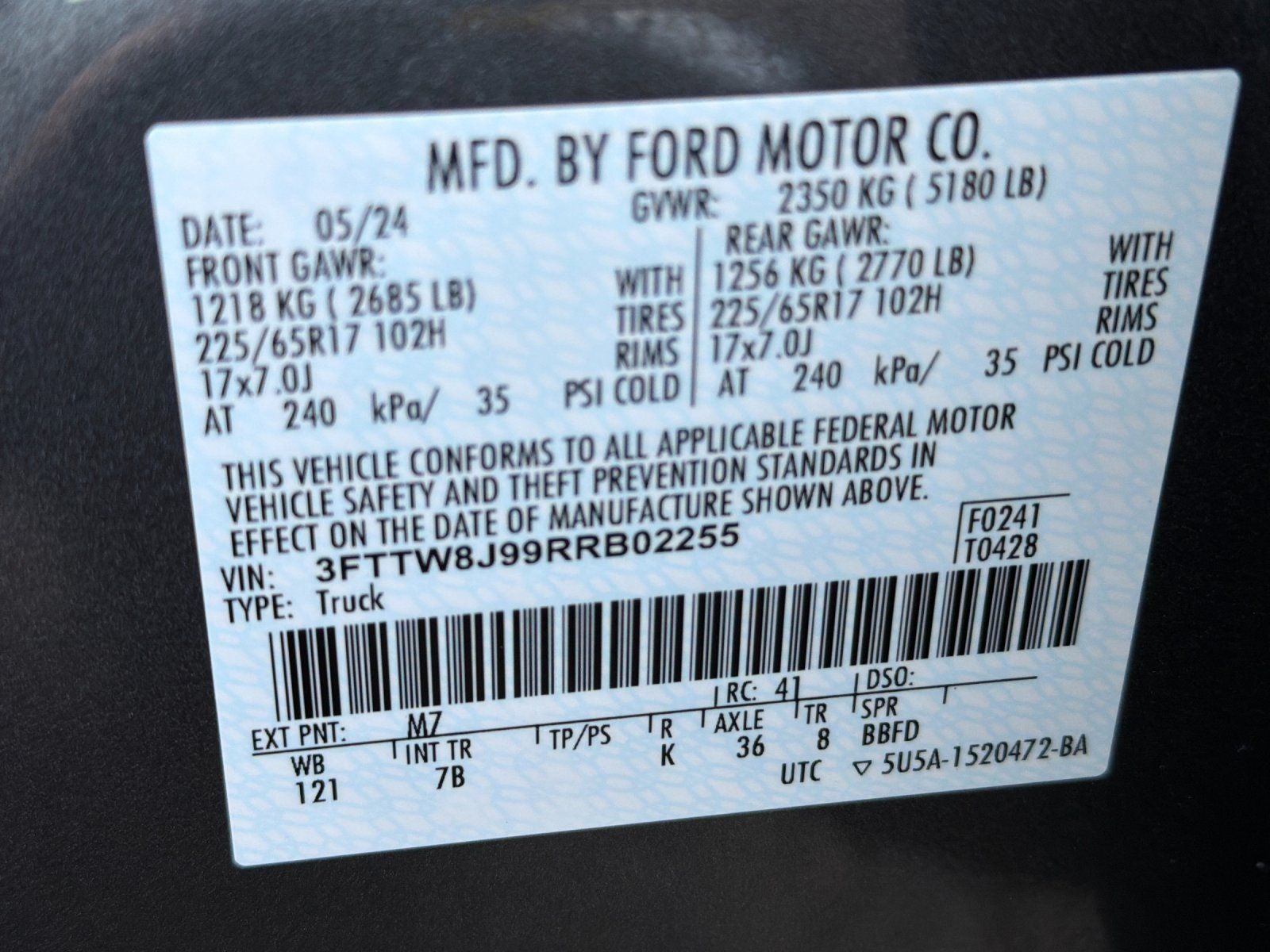 2024 Ford Maverick XLT