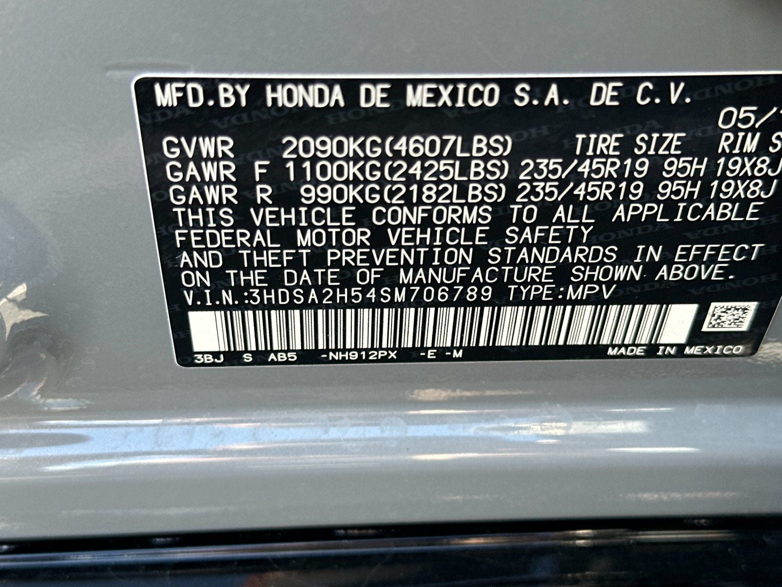 2025 Acura ADX A-Spec Package