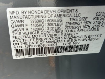 2025 Acura MDX Type S w/Advance Package SH-AWD