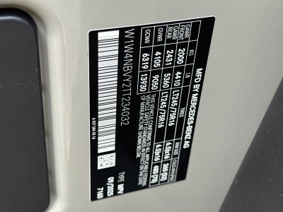 2026 Mercedes-Benz Sprinter 2500 Cargo 144 WB 4MATIC®