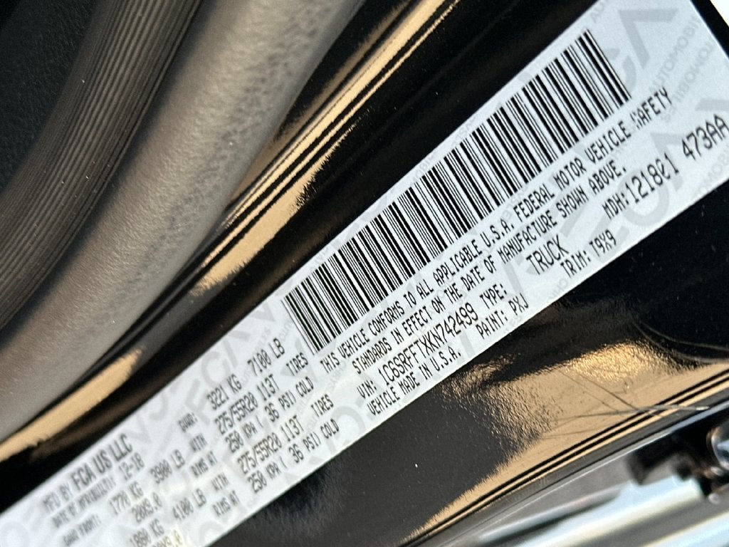 2019 RAM 1500 Big Horn/Lone Star
