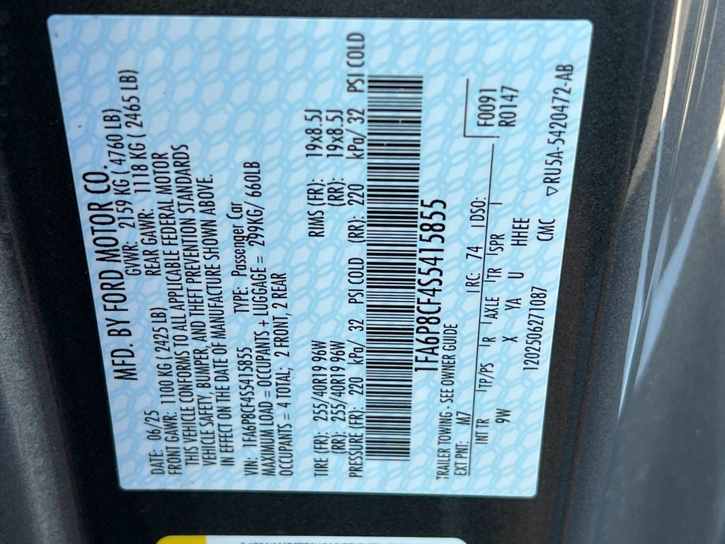 2025 Ford Mustang GT Premium