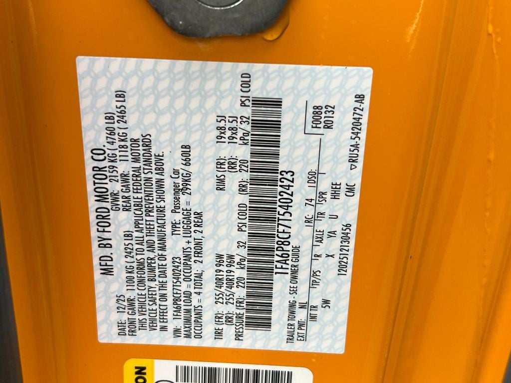 2026 Ford Mustang GT Premium