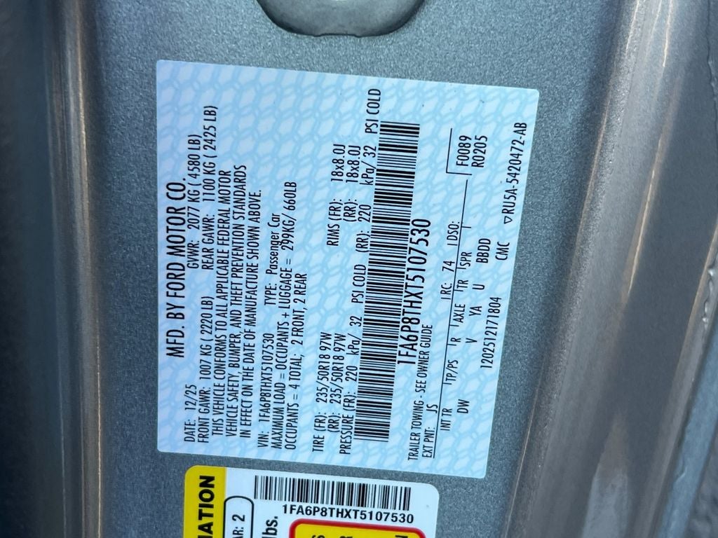 2026 Ford Mustang EcoBoost