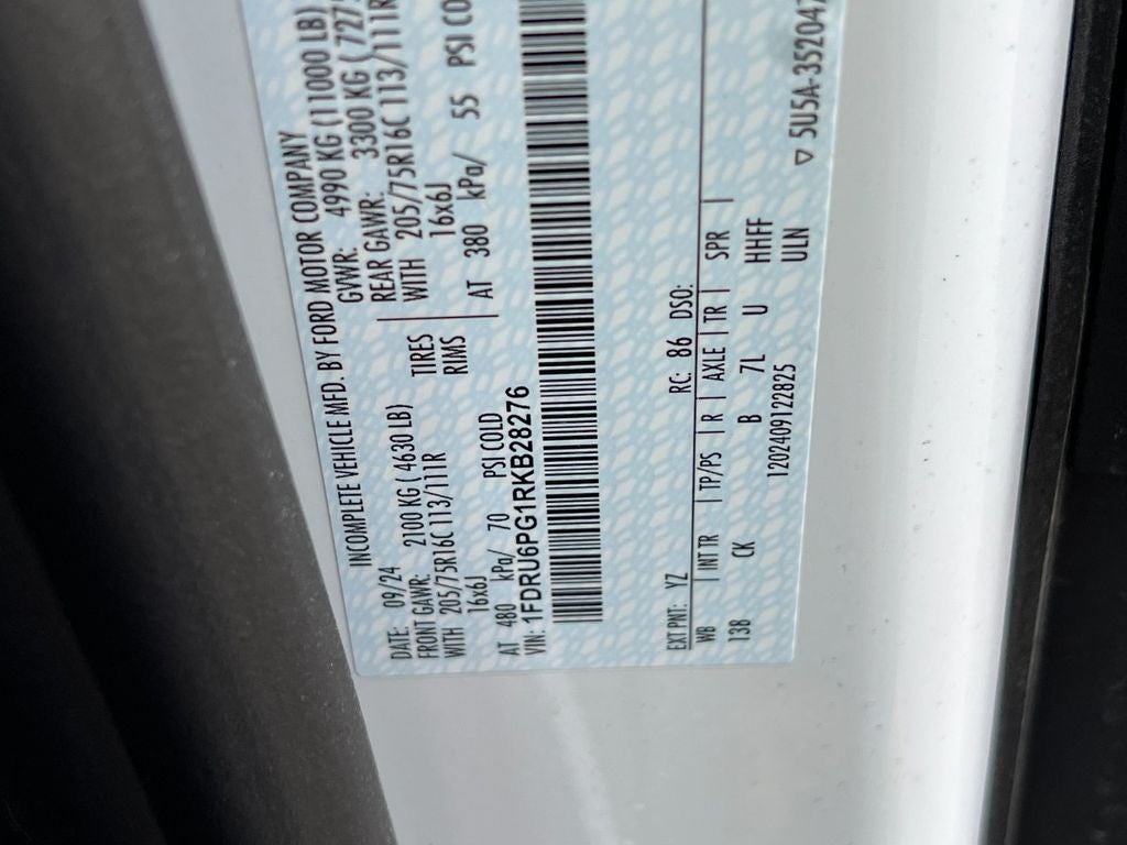 2024 Ford Transit-350 KUV