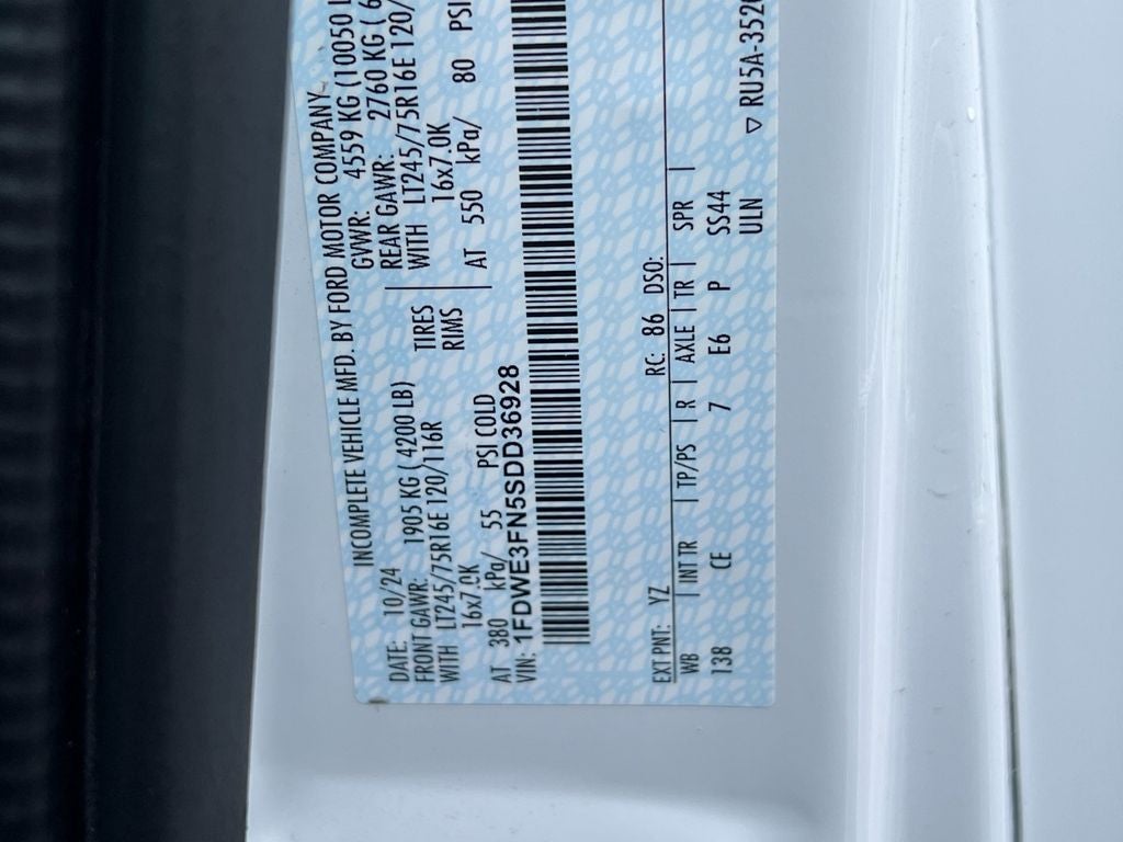 2025 Ford E-350SD KUV Cutaway