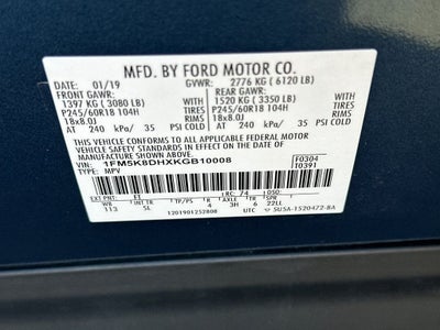 2019 Ford Explorer XLT