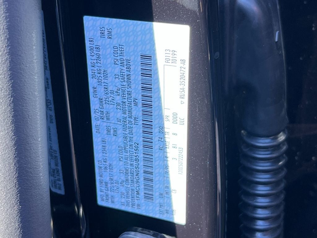 2025 Ford Escape Active