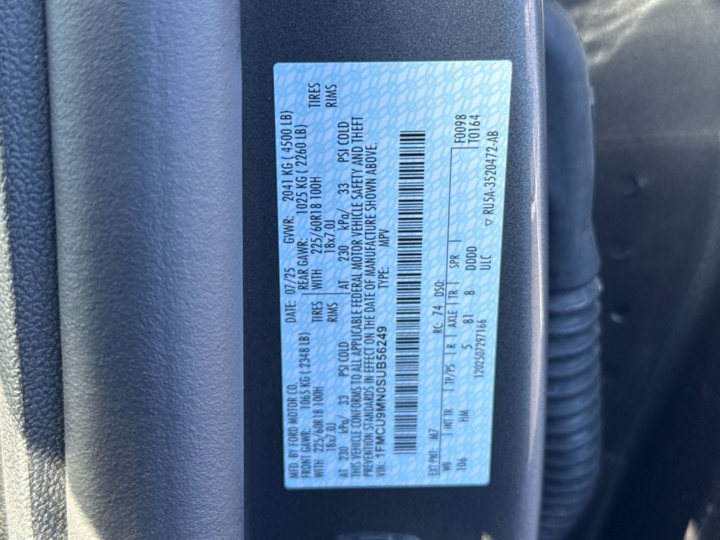 2025 Ford Escape ST-Line