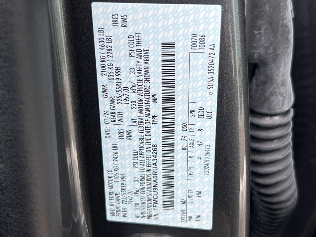 2024 Ford Escape ST-Line Select