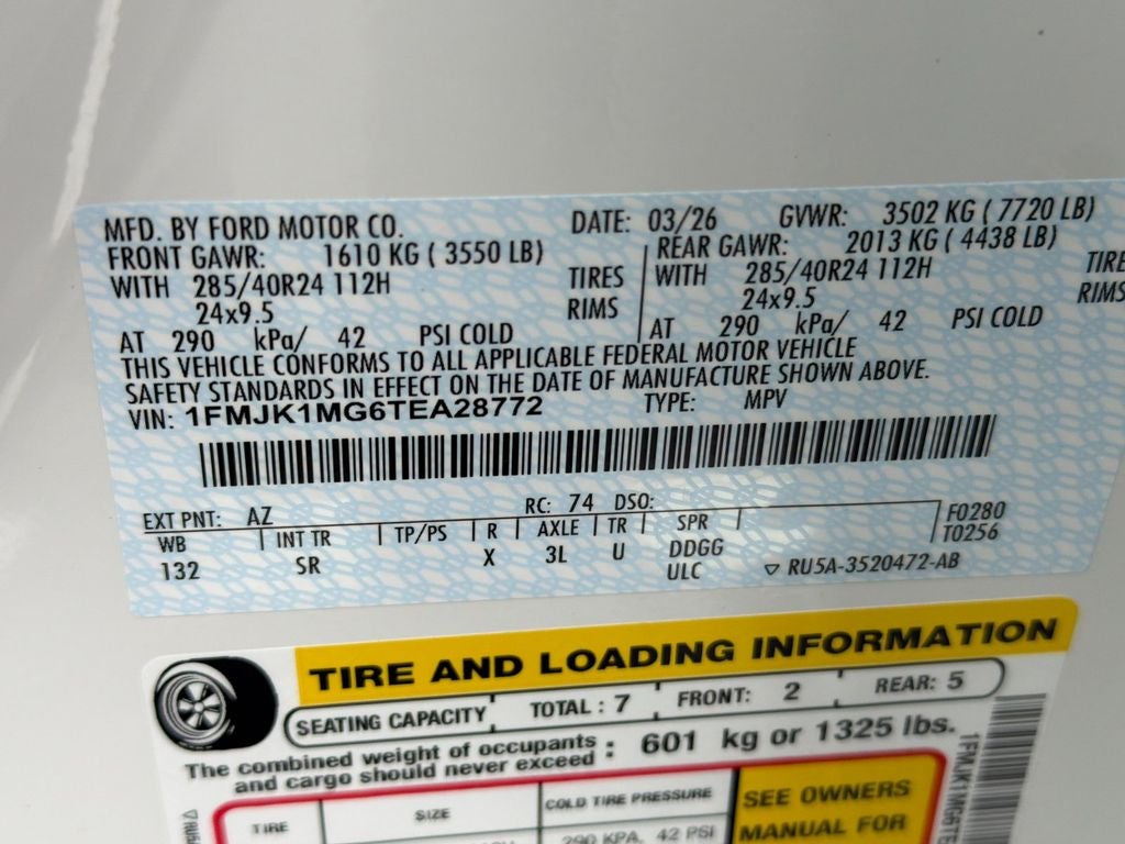 2026 Ford Expedition Max Platinum