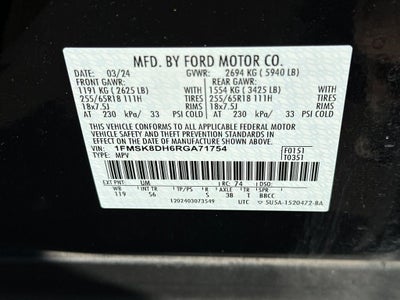 2024 Ford Explorer XLT