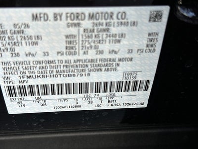 2026 Ford Explorer Platinum
