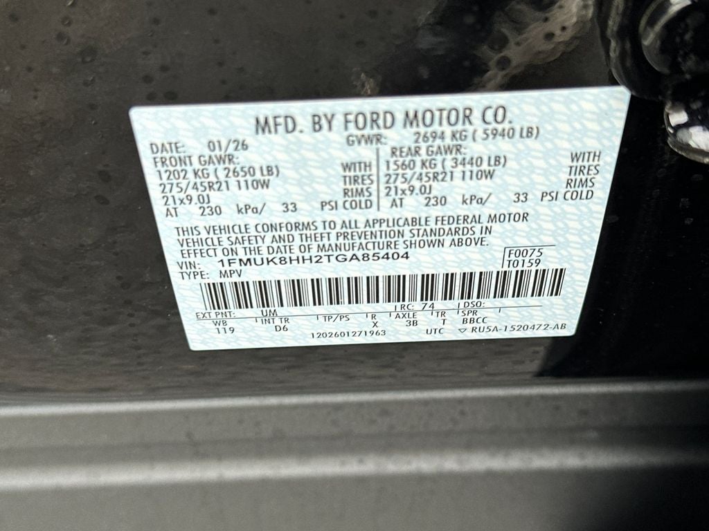 2026 Ford Explorer Platinum