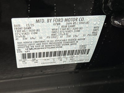 2026 Ford Explorer Platinum