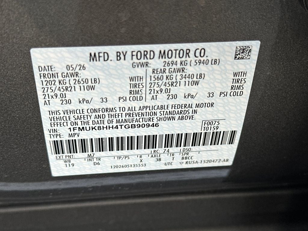 2026 Ford Explorer Platinum