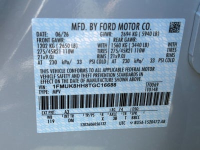2026 Ford Explorer Platinum