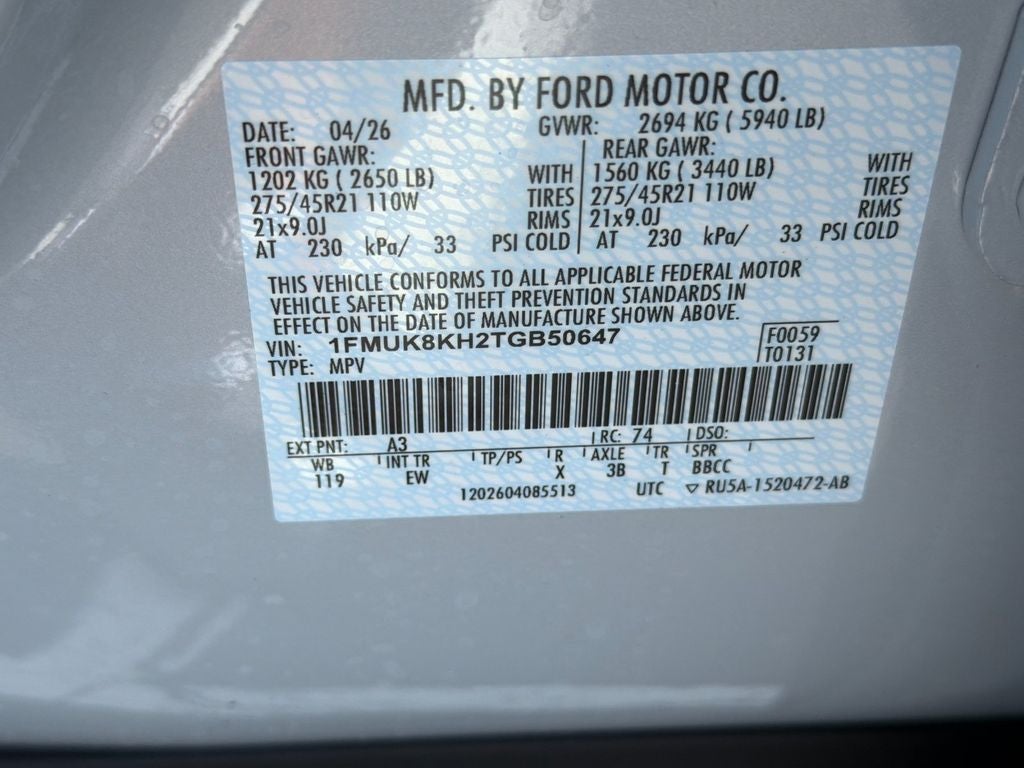 2026 Ford Explorer ST-Line