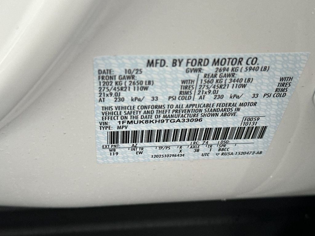 2026 Ford Explorer ST-Line