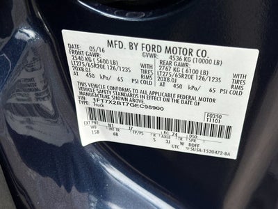 2016 Ford F-250SD Lariat