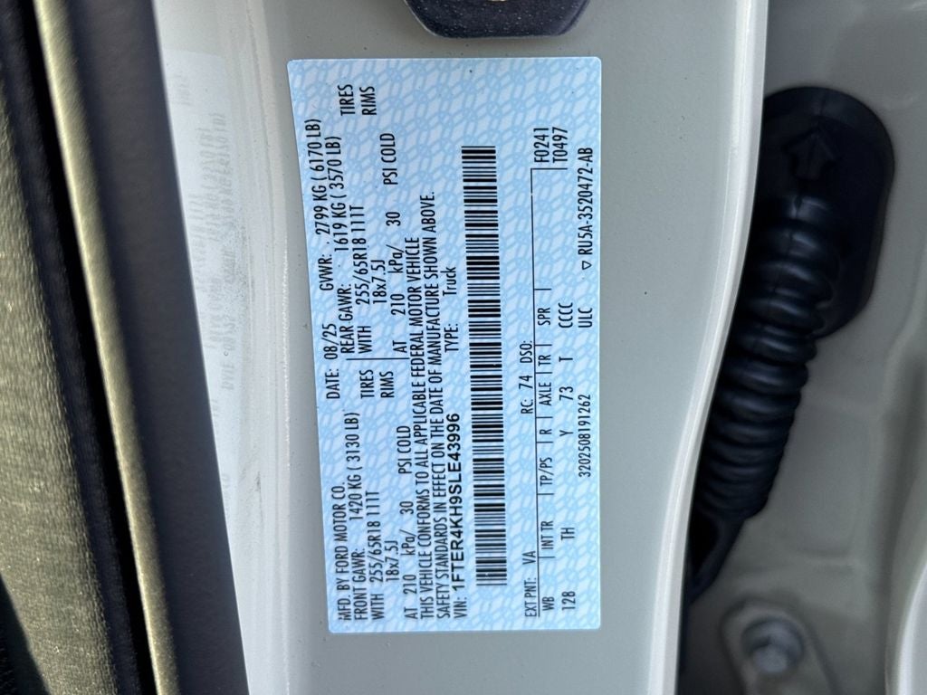 2025 Ford Ranger Lariat