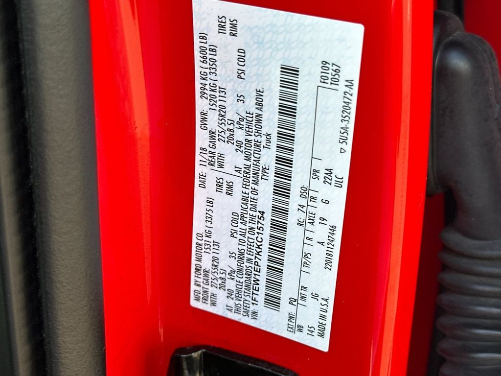 2019 Ford F-150 XL