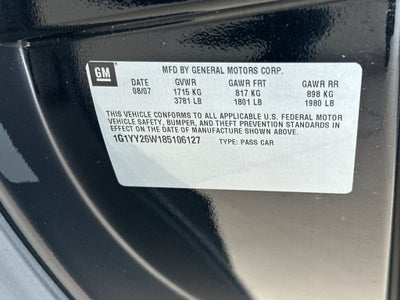 2008 Chevrolet Corvette Base