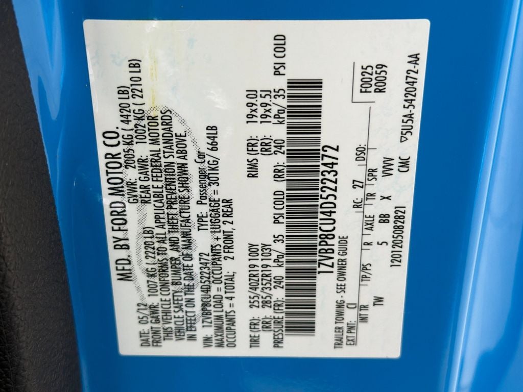 2013 Ford Mustang Boss 302