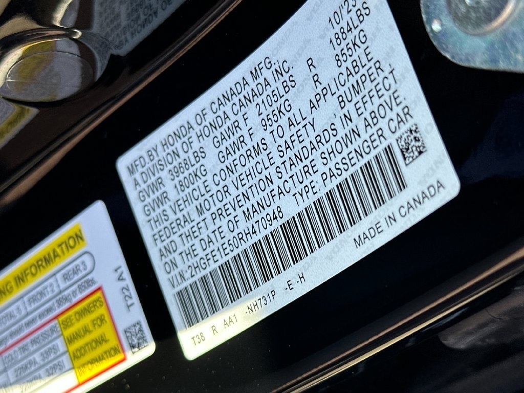 2024 Honda Civic Si Base