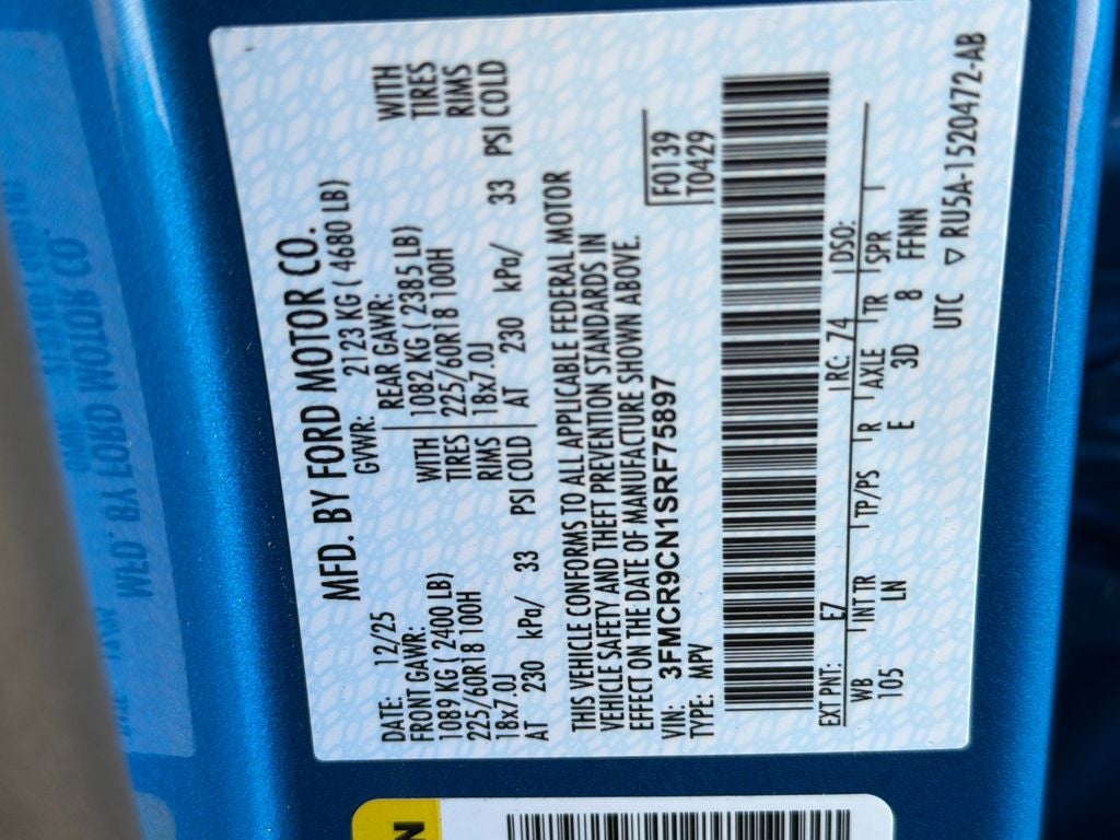 2025 Ford Bronco Sport Outer Banks