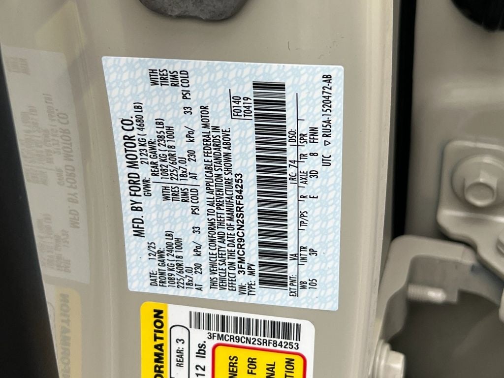 2025 Ford Bronco Sport Outer Banks