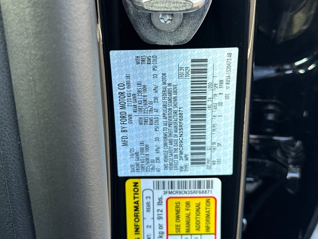 2025 Ford Bronco Sport Outer Banks