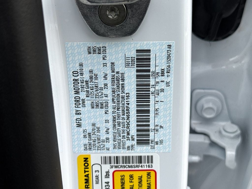 2025 Ford Bronco Sport Outer Banks