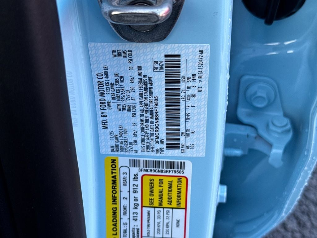 2025 Ford Bronco Sport Heritage