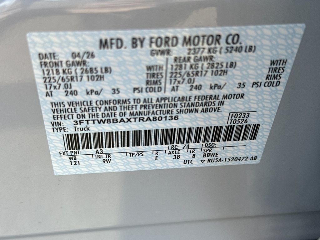 2026 Ford Maverick XL