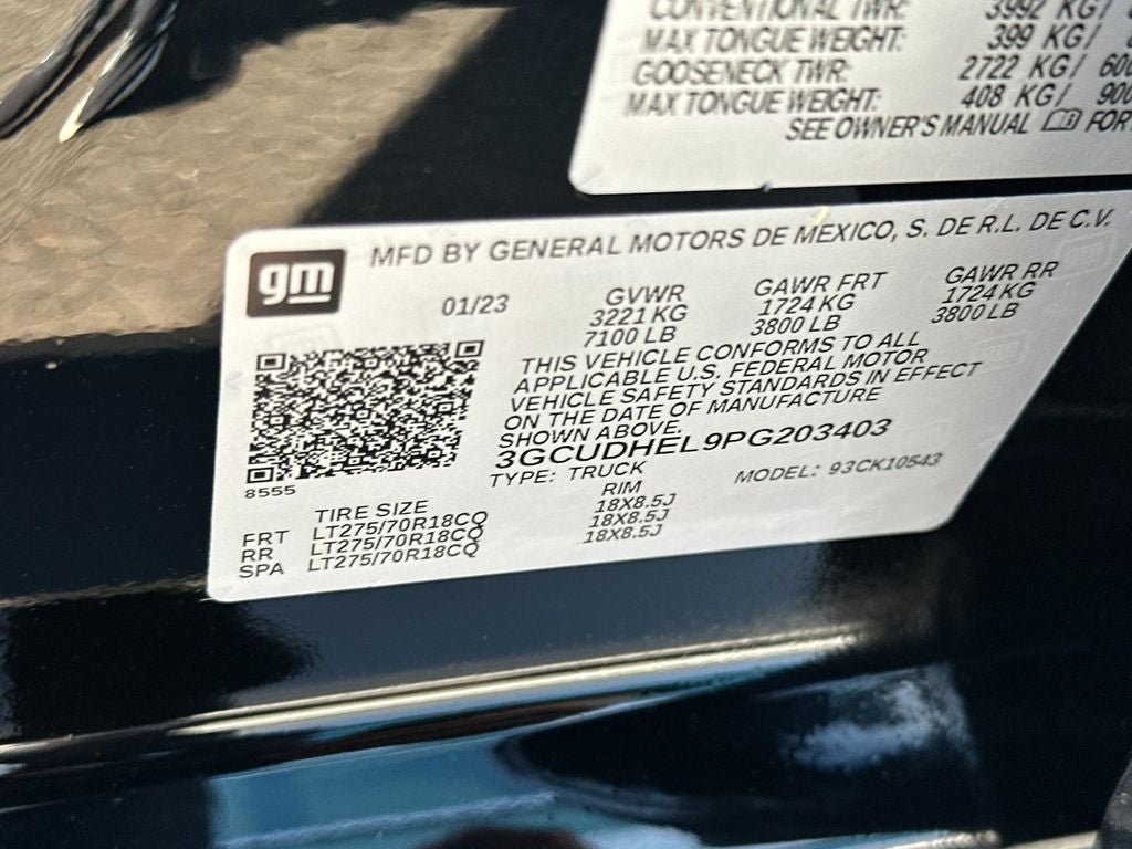 2023 Chevrolet Silverado 1500 ZR2