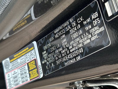 2025 Kia K4 EX