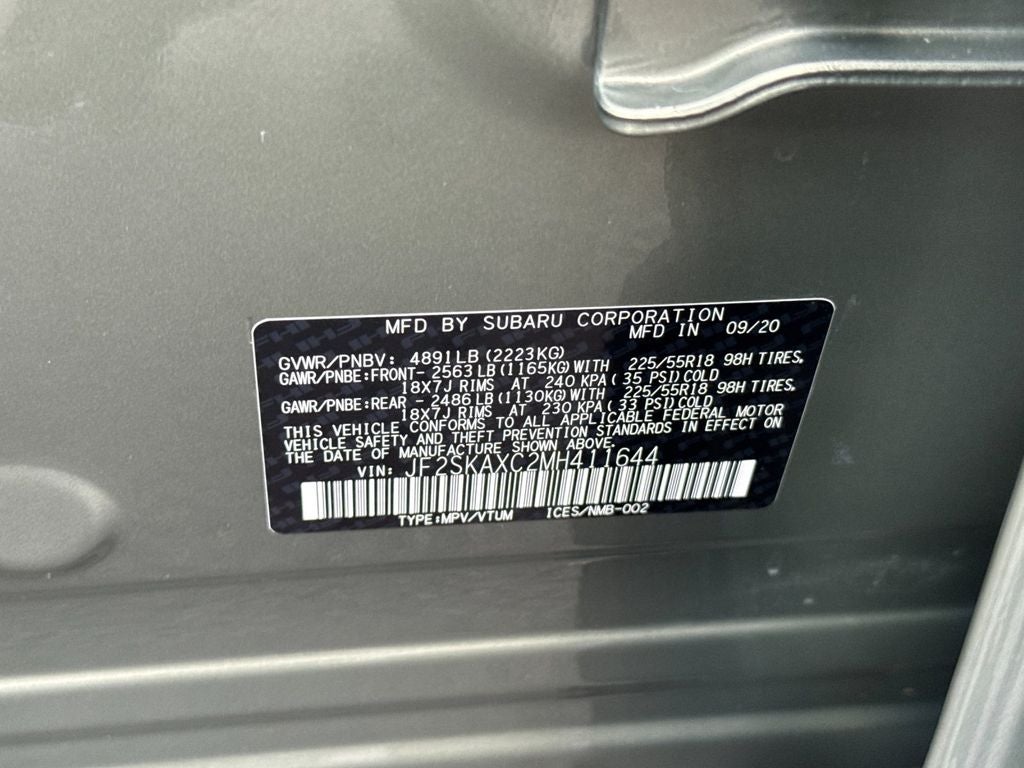 2021 Subaru Forester Touring