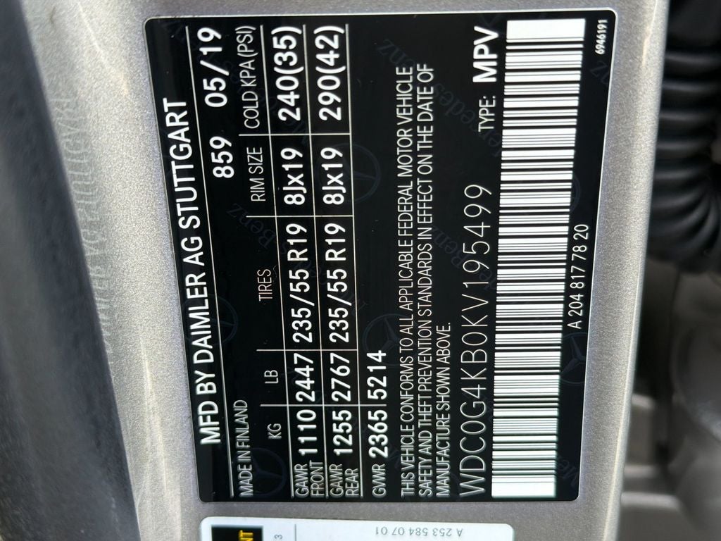 2019 Mercedes-Benz GLC GLC 300 4MATIC®