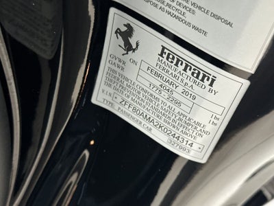 2019 Ferrari 488 Spider Base