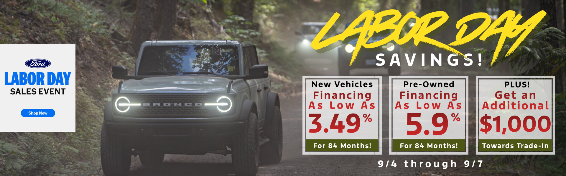 Labor Day Savings at Skyline Ford Salem Oregon