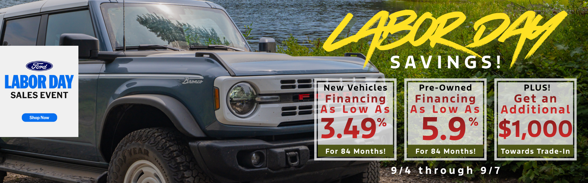 Labor Day Savings at Skyline Ford Salem Oregon