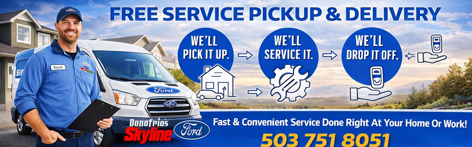 Mobile Service at Skyline.