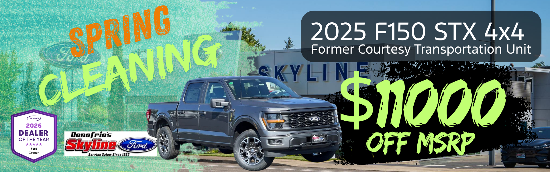 2025 Ford F150 STX FCTP Skyline Ford Salem, OR